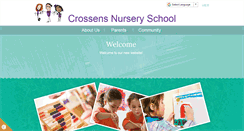 Desktop Screenshot of crossensnursery.co.uk